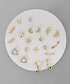 10 Piece Stud Earrings Set