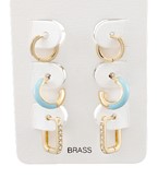 Gold Set of 3 Hoops