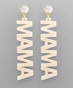 Word earrings sale