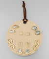 Natural Stone Studs Set