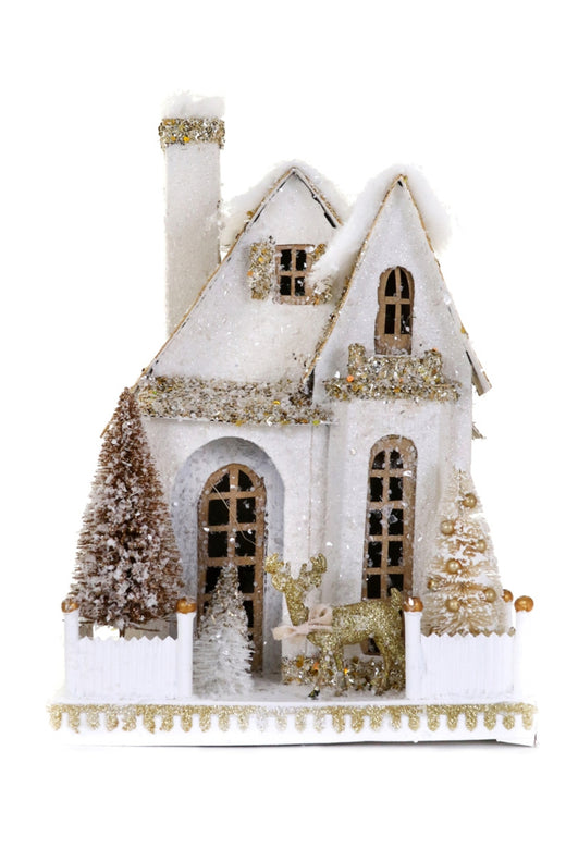 Cody Foster Winter Cottage with Reindeer