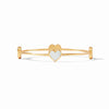 Julie Vos, Mother of Pearl Heart Bangle