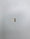Number Charm - Vintage Gold Numerals (0-9)