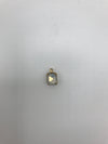 Faceted Glass Rectangle Stone
