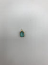 Faceted Glass Rectangle Stone