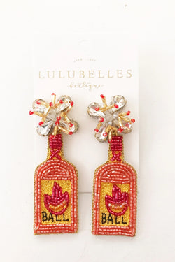 Fireball Boozy Earrings