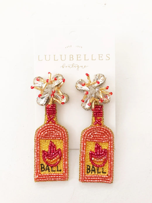 Fireball Boozy Earrings