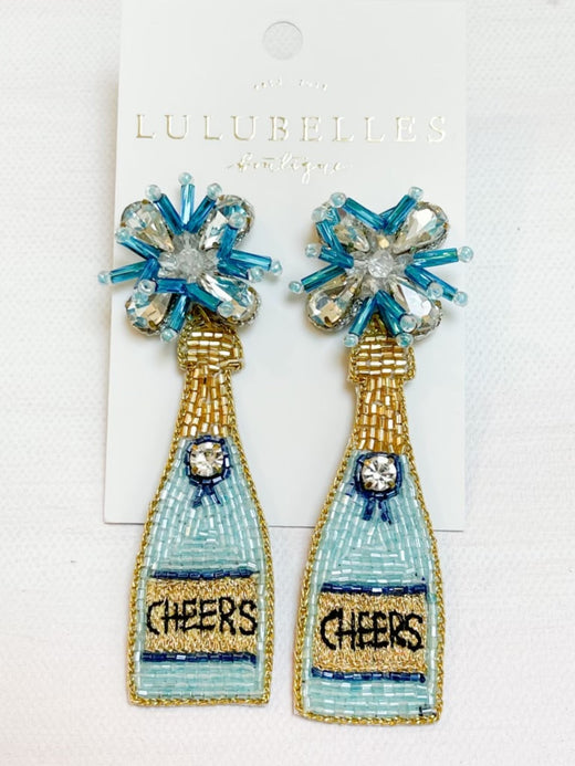 Champagne Cheers Boozy Earrings