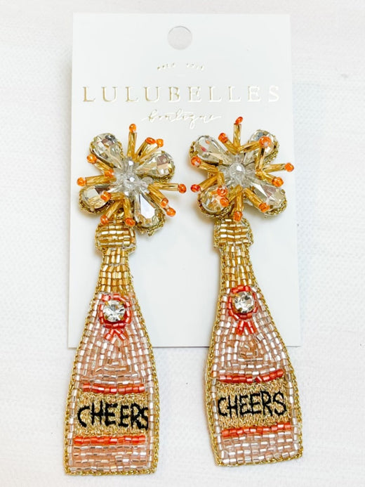 Champagne Cheers Boozy Earrings