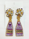 Champagne Cheers Boozy Earrings