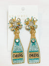 Champagne Cheers Boozy Earrings