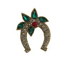 Derby Horseshoe Lapel Pins