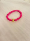 Rondelle Gemstone Ball Bracelet