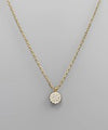 14k Gold Dipped Dainty Necklaces