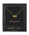 14k Gold Dipped Dainty Necklaces