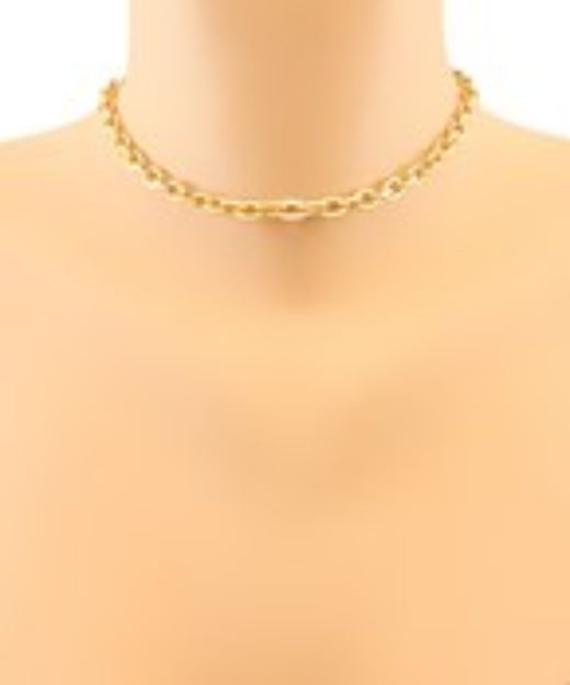 Gold Chain Choker