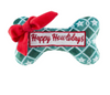 Green Stars Bone- Happy Howlidays