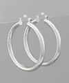 50mm Brass Hollow Hoops