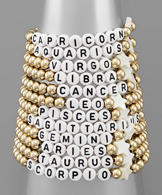 Birthday Sign Bracelet