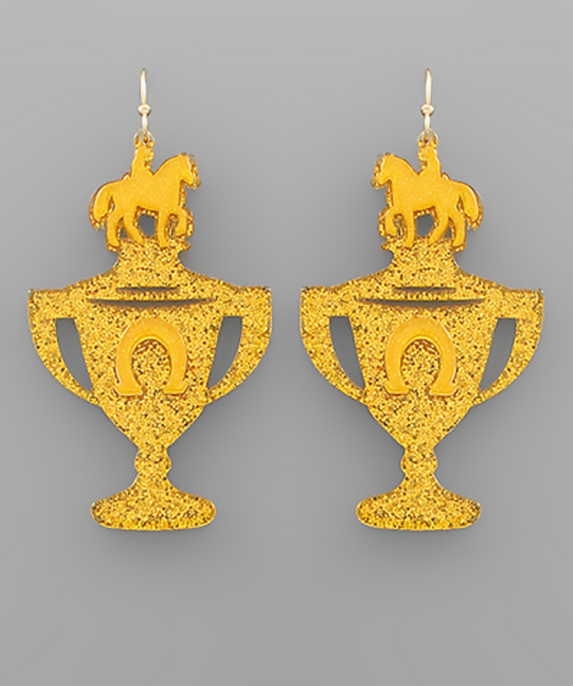 Kentucky Derby Trophy Earrings