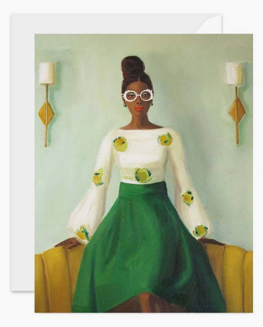 Puff Sleeves Card