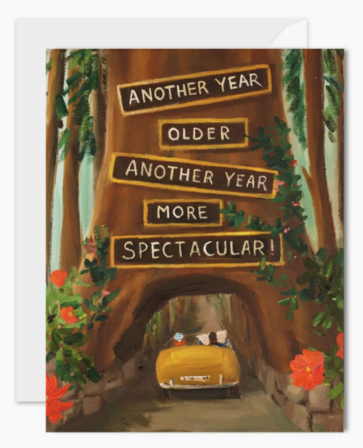 Redwood Birthday Card