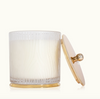 Frasier Fir Gilded Frosted Wood Grain Candle