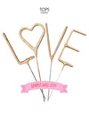 LOVE Sparkler Card