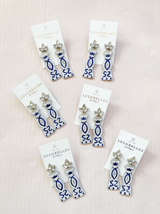 Tequila Azul Boozy Earrings