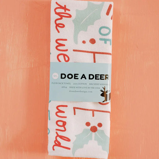 Christmas Flour Sack Towel