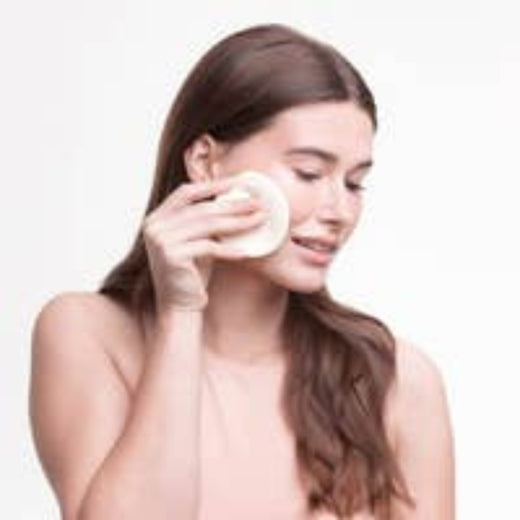 Eco Friendly Reusable Mini Face Rounds- Ivory