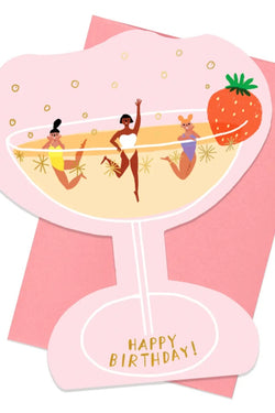 Shaped Birthday Card