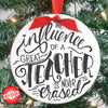 Teacher Christmas Ornament