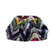 Silk Velvet Ikat Soft Clutch