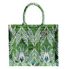 Silk Velvet Ikat Large Tote Bag