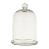 Glass Cloche with Plate