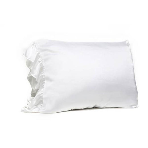 Silky Pillowcase with Ruffle