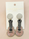 Cowgirl Boot Hand Beaded Earrings