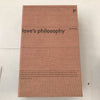 Loves Philosophy Storage Book Box