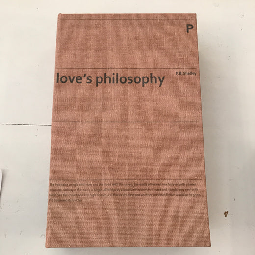 Loves Philosophy Storage Book Box
