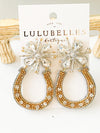 Derby Horseshoe Earrings
