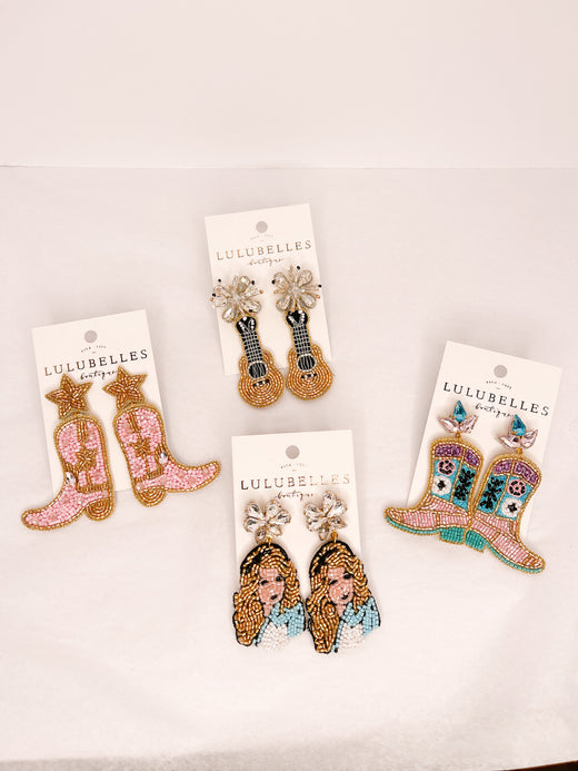 Dolly Beaded Earring