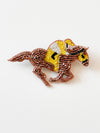 Horse Racing Lapel Pin