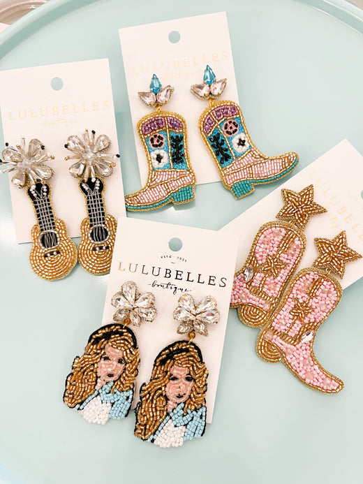 Dolly Beaded Earring