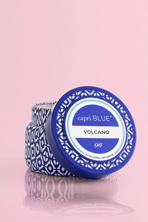 8.5oz. Volcano Printed Travel Tin