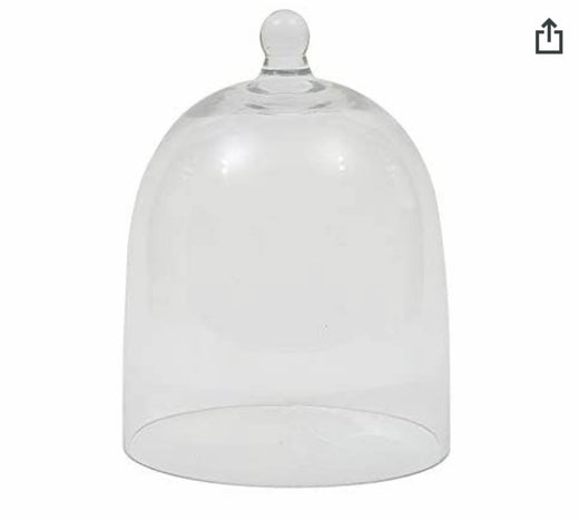 Glass Round Cloche