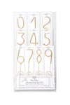 Big Golden Sparkler Candles