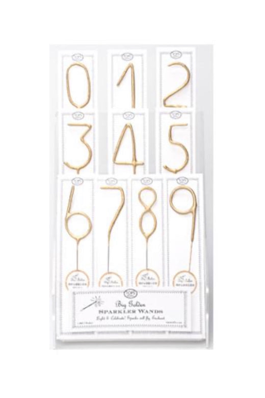 Big Golden Sparkler Candles