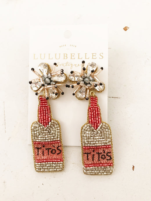 Tito's Boozy Earrings