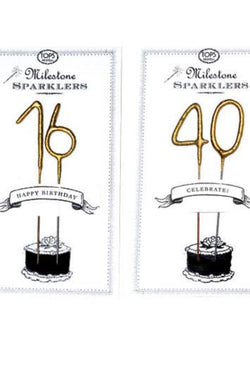 Sparkle Card Milestone Candle